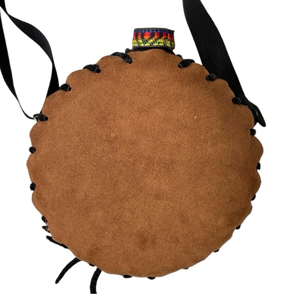 Handmade Faux Suede Rainbow Canteen - Picture 13 of 13